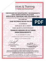 Certificado Alturas Ejemplo