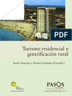 Turismo Residencial y Gentrificación Rural: Jordi Gascón y Ernest Cañada (Coords.)