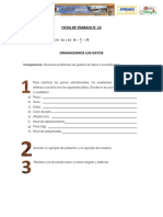 Ficha de Trabajo 12 - 1ero