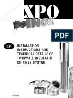 Installation Instructions for Twinwall Insulated Chimney System