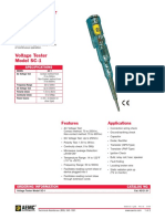 Voltage Tester Model SC-1