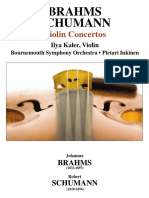 Brahms Schumann: Violin Concertos