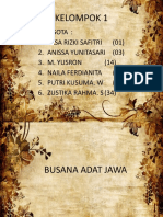 Busana Adat Jawa