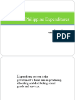 Patterns of Philippine Expenditures: Prepared By: Gabiana, Marie Lou