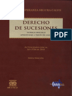 Derecho de Sucesiones Sexta Edición, Sonia Segura