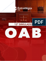 12 Simulado Caderno - Sem - Comentários - Xxxii - Exame - de - Ordem - 22 - 08