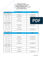 Jadwal Dan Petunjuk Pelaksanaan TOT Pembina KSN SMA