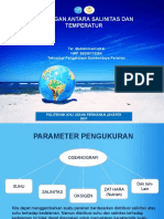 Hubungan Salinitas Dan Temperatur