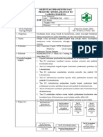 ORIENTASI PROSEDUR DAN PRAKTIK  KESELAMATAN DI LABORATORIUM