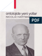 Nicolai Hartmann - Ontolojide Yeni Yollar - İlya