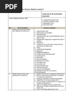 English For Academic Context: LK 1: Lembar Kerja Belajar Mandiri Modul 6