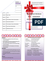 Pamplet Program Ihya Ramadhan