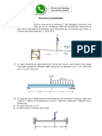 Mecánica de Materiales: Trampolín, vigas y columnas