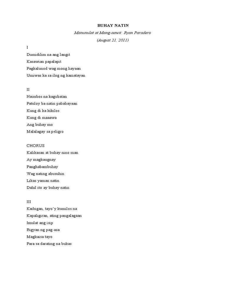 Awit 2011-2016 | PDF