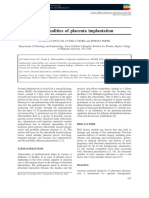 31. Abnormalities of placenta implantation