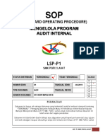 A. SOP Audit Internal