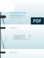 Distribución geométrica: probabilidad del primer éxito