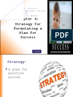 Strategy For Formulating A Plan