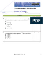 Jacaranda Maths Quest 10 + 10A: Number and Algebra: Linear and Non-Linear