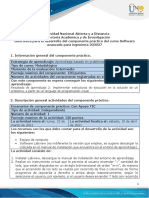 Guía para El Dearrollo Del Componente Práctico y Rúbrica de Evaluación - Unidad 2 - Paso 3 - Construcción Individual - Software Especializado