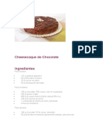 Cheesecaque de Chocolate