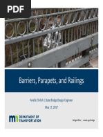 VDOT TL4 Parapet Standards Overview | PDF | Transport | Land Transport