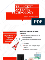 Intelligent Antenna Technology: Prepared By: Clarice Arabel M. Gutierrez 5ECE-1