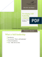 Developing Self-Leadership Competence: CELG 2014, Vajta, Hungary