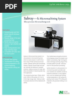 Sabray-: Fs Micromachining System