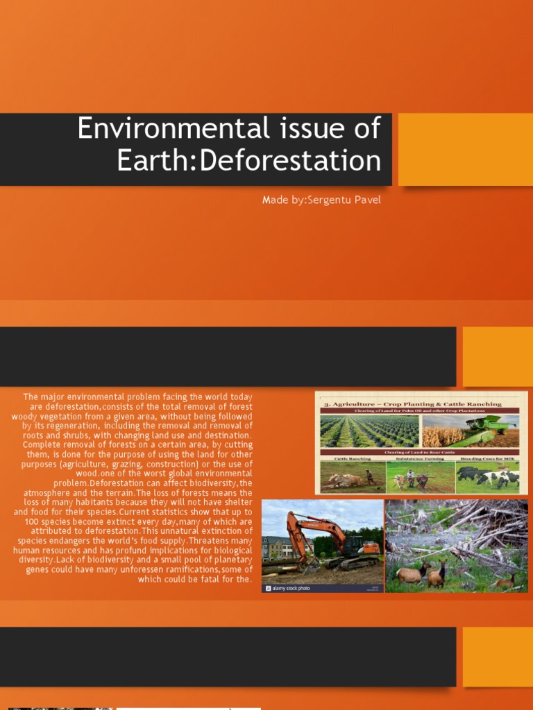 Impact of Deforestation on Earth | PDF | Deforestation | Biodiversity