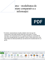 Diagrama- Modalitate de Prezentare Comparativa a Informatiei