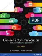 P D Chaturvedi Mukesh Chaturvedi Business Communication Skills MBA PDF Book