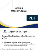 Riset Operasi Modul 2