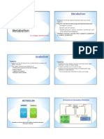 Integrated Cellular Metabolism