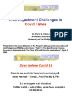 HRM Adjustment Challenges In: Covid Times