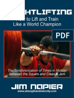 Weightlifting How To Lift and Train Like A World Champion - Nodrm