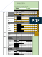 Progress Monitoring & Evaluation Data Sheet