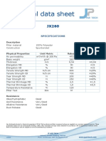 Technical Data Sheet: Specifications