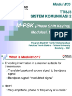 M-PSK Modulation and Demodulation