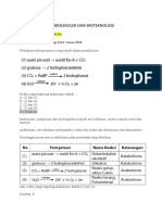 Biomolekuler Dan Bioteknologi Soal