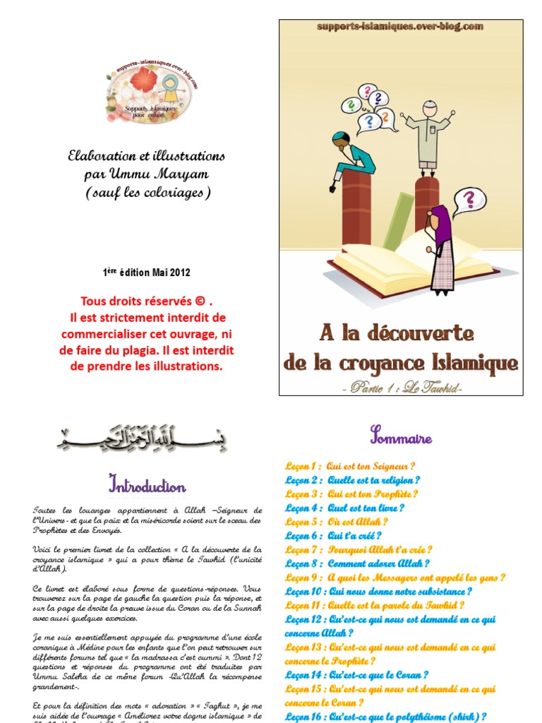 A La Découverte de La Croyance Islamique | PDF | Allah | Coran