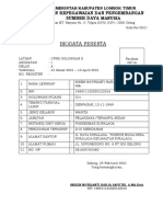 Biodata Dan Pernyataan Niken Fix