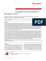 Methodological Support for Sports Coaches