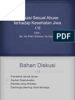 Implikasi Sexual Abuse Terhadap Kesehatan Jiwa Oleh Ns. Ika Ratih Wibawa, SP - Kep.j