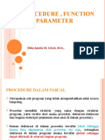 Pertemuan 4 - Procedure Dan Function