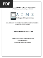 DATA STRUCTURE LAB MANUAL 2020-2021 Final Edited