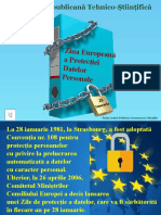 PROTECTIA DATELOR PERSONALE