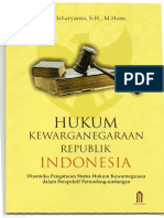 11. Buku Hukum Kewarganegaraan Republik Indonesia (2016)