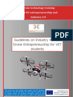 Guidelines On Industry 4.0 and Drone Entrepreneurship For VET Students