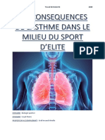 TM about Asthma and sport